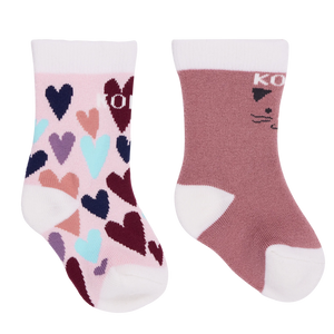 Kombi Adorable Twin Pack Infant Socks