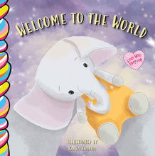 Load image into Gallery viewer, Taffy Tales - Welcome To The World 7x7 Board Book
