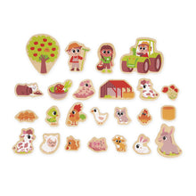 Load image into Gallery viewer, Janod Farm Magnets 24 Pieces
