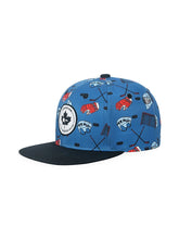 Load image into Gallery viewer, Headster Kids Hockey Night Snapback - Set Sail
