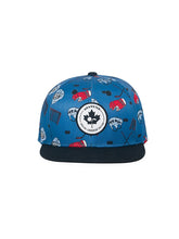 Load image into Gallery viewer, Headster Kids Hockey Night Snapback - Set Sail
