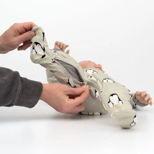 Load image into Gallery viewer, ZippyJamz Huddle &amp; Chill Footed Sleeper - Grey
