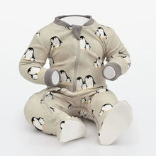 Load image into Gallery viewer, ZippyJamz Huddle &amp; Chill Footed Sleeper - Grey
