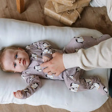 Load image into Gallery viewer, ZippyJamz Huddle &amp; Chill Footed Sleeper - Purple
