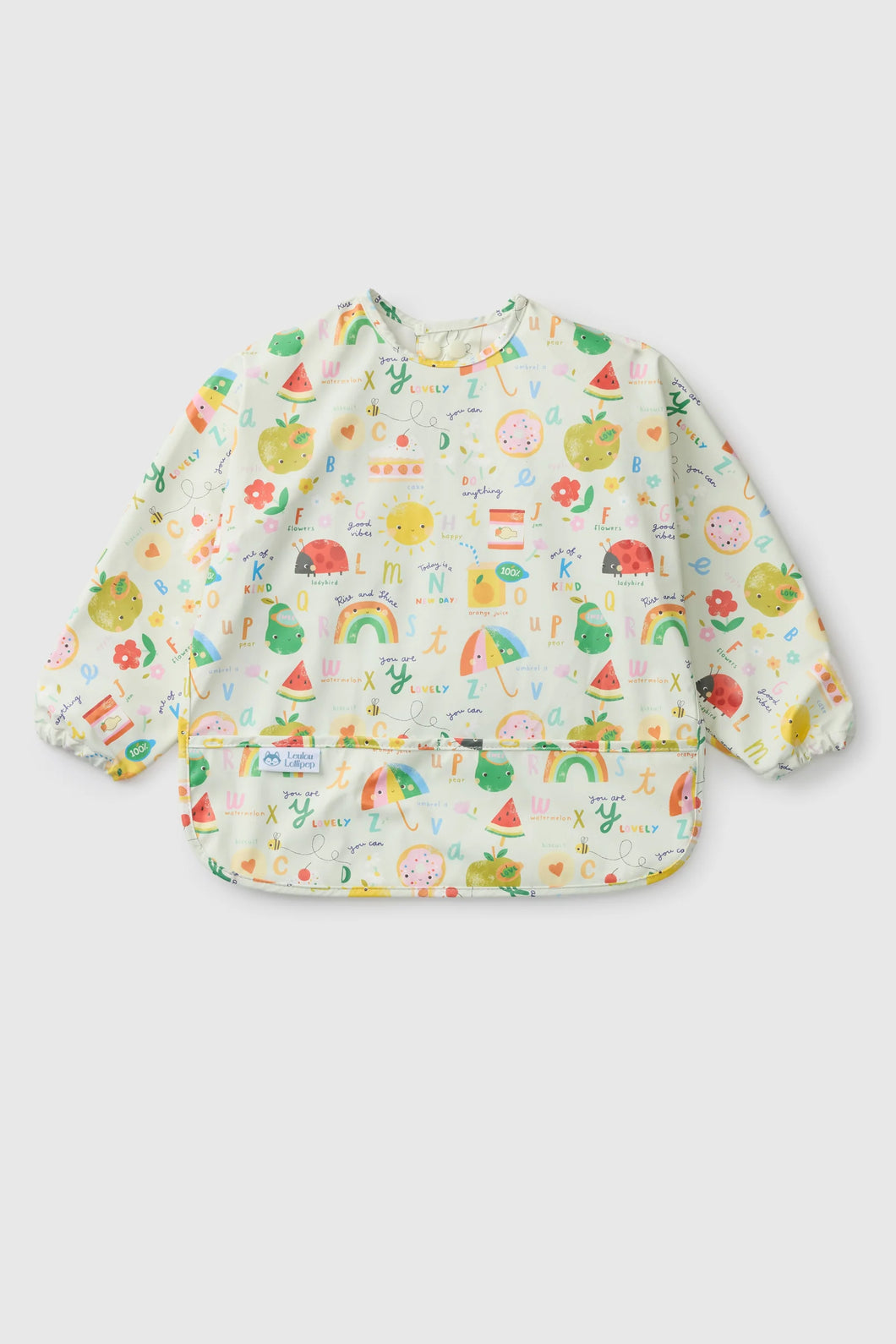 Loulou Lollipop Long Sleeve Waterproof Bib