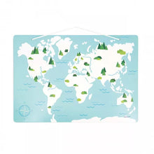 Load image into Gallery viewer, Janod My Minikids Magnetic Puzzle - World Map
