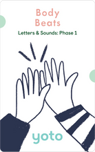 Load image into Gallery viewer, Yoto Player Card - Phonics: Letters &amp; Sounds: Phase 1
