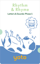 Load image into Gallery viewer, Yoto Player Card - Phonics: Letters &amp; Sounds: Phase 1
