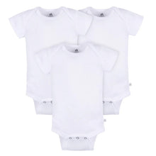 Load image into Gallery viewer, Just Born Short Sleeve Bodysuits - 3 Pack
