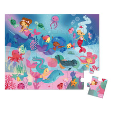 Load image into Gallery viewer, Janod Mermaid Puzzle - 24 PCS
