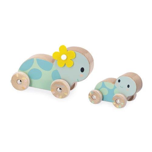 Janod Set of 2 Push Turtles