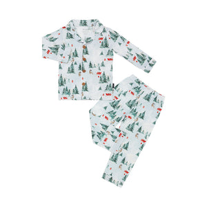Belan.J Kids Classic Long Sleeve PJ Set - Sleigh Ride