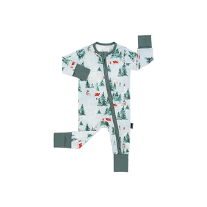 Belan.J Baby Footless Zipper Sleeper - Sleigh Ride