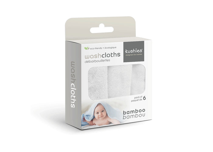 Kushies Bamboo Washclothes