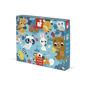 Janod Tactile Puzzle - Forest Animals