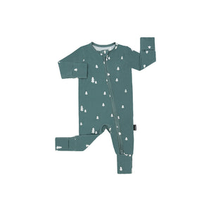 Belan.J Baby Footless Zipper Sleeper - Tiny Trees