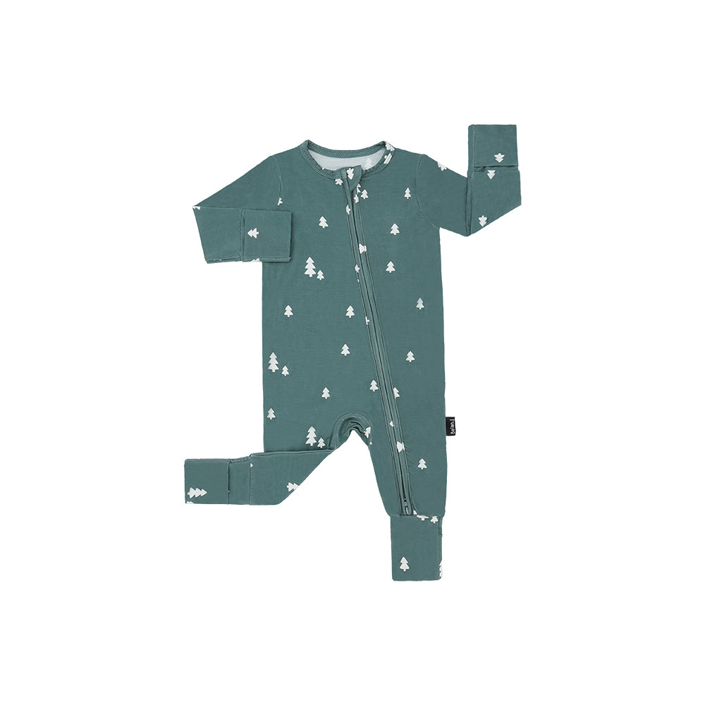 Belan.J Baby Footless Zipper Sleeper - Tiny Trees