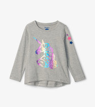 Load image into Gallery viewer, Hatley Girls Unicorn Dream Long Sleeve Tee
