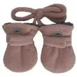 Load image into Gallery viewer, Calikids Baby Fleece Mittens w/Cord
