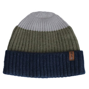 Calikids Soft Touch Striped Knit Hat