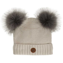 Load image into Gallery viewer, Calikids Double Pom Pom Knit Hat
