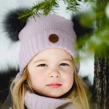 Load image into Gallery viewer, Calikids Double Pom Pom Knit Hat
