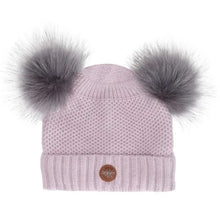 Load image into Gallery viewer, Calikids Double Pom Pom Knit Hat
