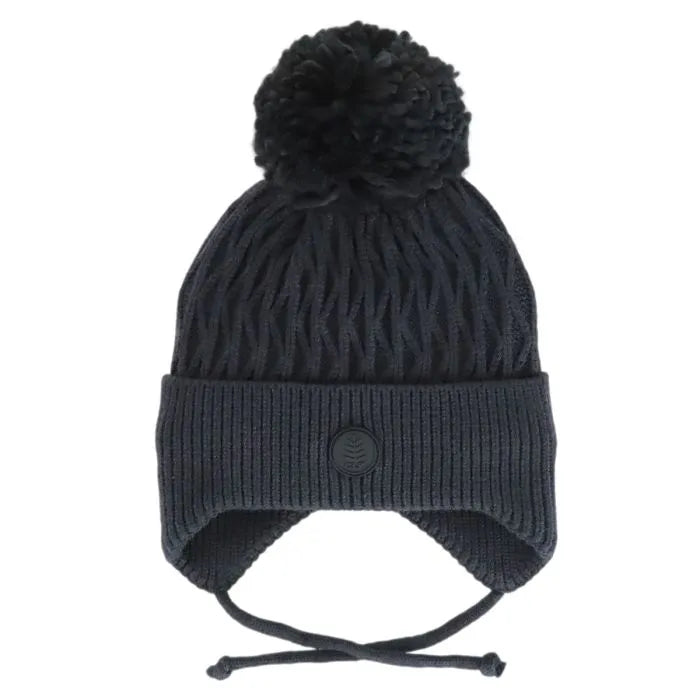 Calikids Soft Touch Knit Pompom Windproof Hat