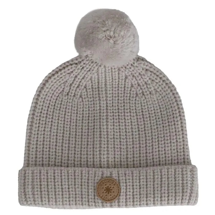 Calikids Baby Pom Knit Hat