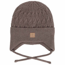 Load image into Gallery viewer, Calikids Knit Soft Touch Hat With Cords
