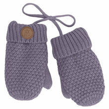 Load image into Gallery viewer, Calikids Baby Knit Mittens w/Cord

