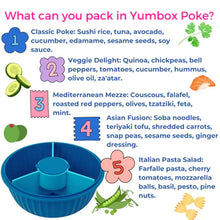 Load image into Gallery viewer, Yumbox Poke Bowl with 3 Part Divider
