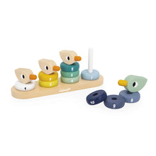 Load image into Gallery viewer, Janod Zigolos Wooden Ducks Stacker

