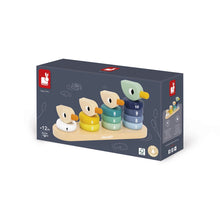 Load image into Gallery viewer, Janod Zigolos Wooden Ducks Stacker
