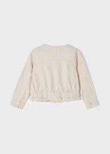 Load image into Gallery viewer, Mayoral Girls Twill Jacket - Oat

