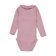 Load image into Gallery viewer, Minymo Baby Girls Ribbed Body Suit
