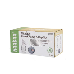 Haakaa Silicone Breast Pump & Silicone Cap 150 ml