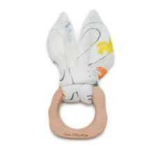 Load image into Gallery viewer, Loulou Lollipop Bunny Ear Teether
