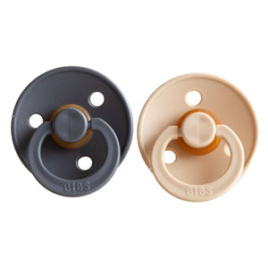 BIBS Natural Rubber Pacifier - 2 Pack