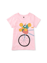 Load image into Gallery viewer, Tea Collection Girls Bicicleta Graphic Tee - Pink Lady
