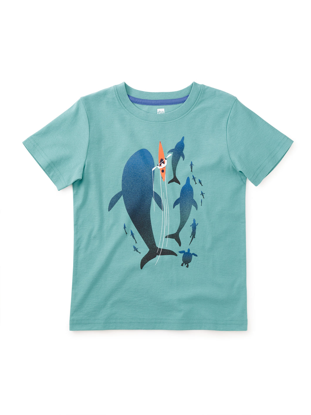Tea Collection Boys Kayak & Friends Graphic Tee
