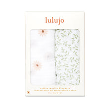 Load image into Gallery viewer, Lulujo Cotton Swaddles - 2 PK
