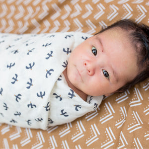 Lulujo Cotton Swaddles - 2 PK