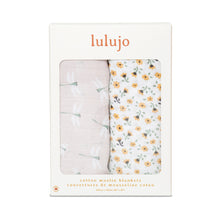 Load image into Gallery viewer, Lulujo Cotton Swaddles - 2 PK
