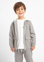 Load image into Gallery viewer, Mayoral Boys Zip Hoodie - Fossil
