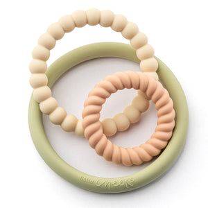 Little Cheeks 3-in-1 Trio Rings Teether