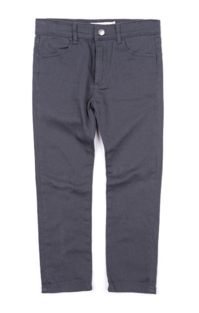 Appaman Boys Skinny Twill Pant - Vintage Black