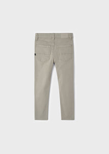 Mayoral Boys Slim Fit Pant - Stone