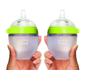 Comotomo Silicone Baby Bottle 2 Pack (5oz/150ml)