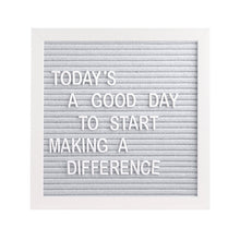 Load image into Gallery viewer, Pearhead Letterboard Set - White and Grey
